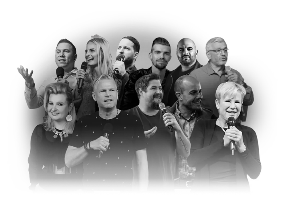 Speakers of the international healing conference PRESENCE From IAHM and Jean-Luc Trachsel